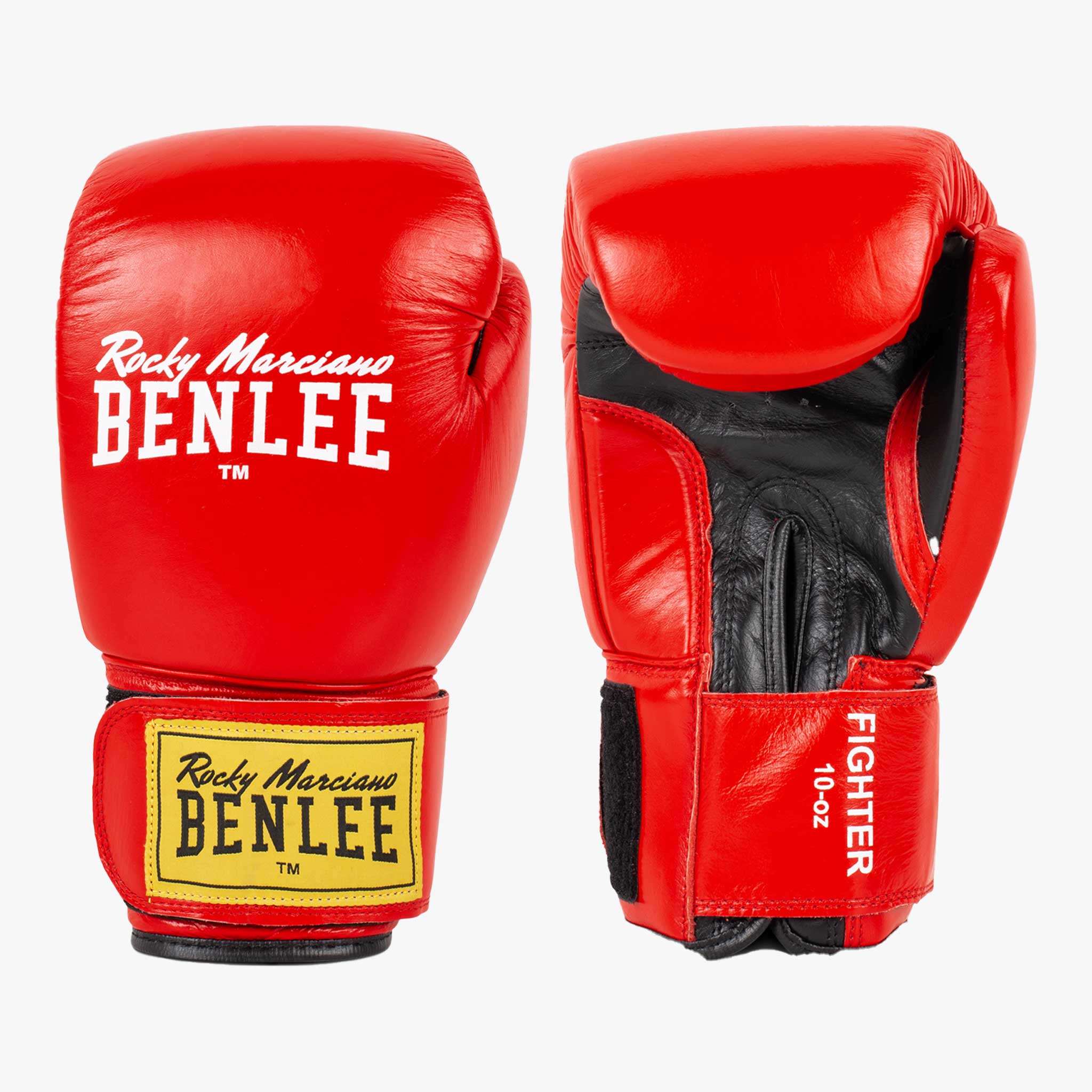 BENLEE Boxhandschuhe, Fighter Rot / Schwarz