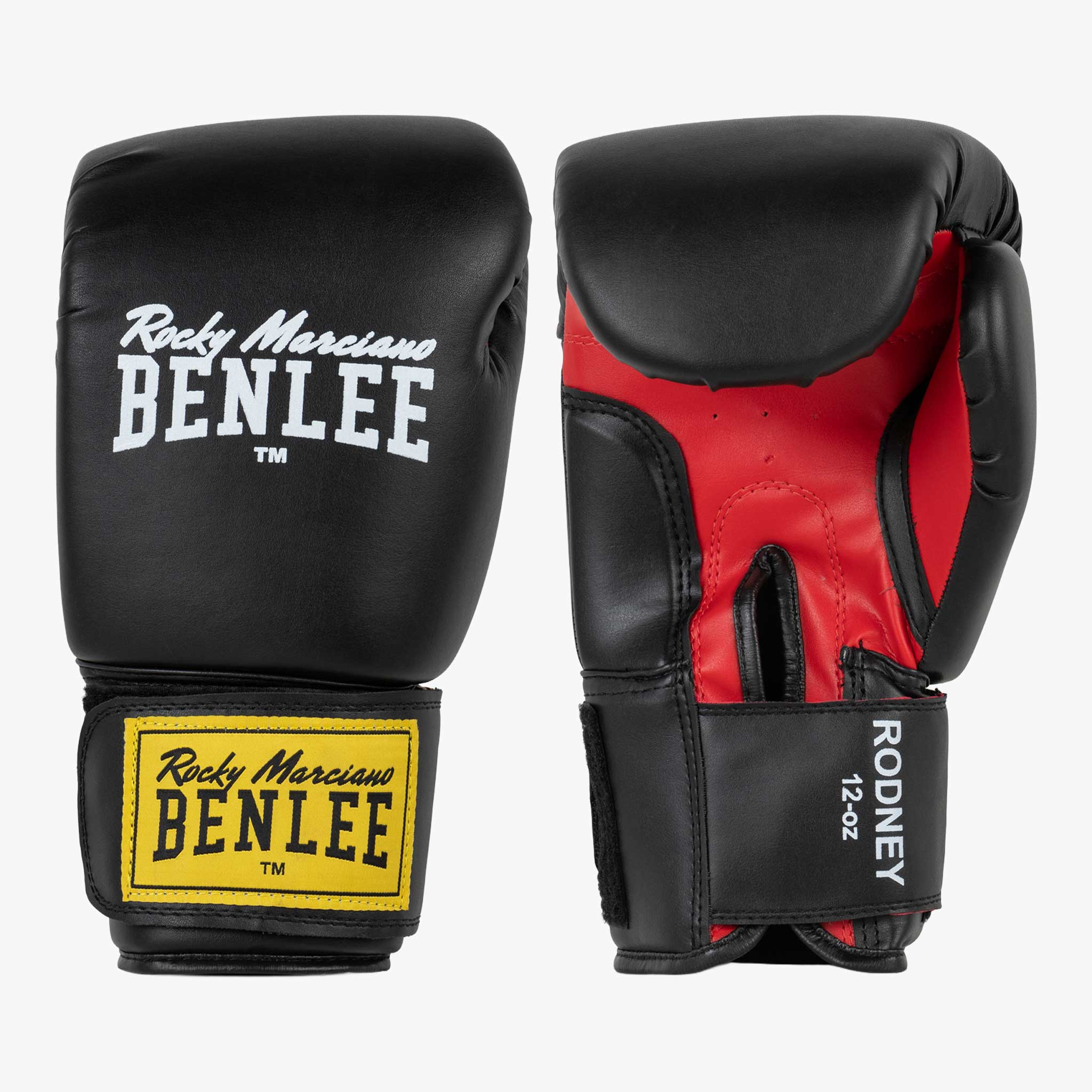 BENLEE Boxhandschuhe, Rodney Schwarz / Rot