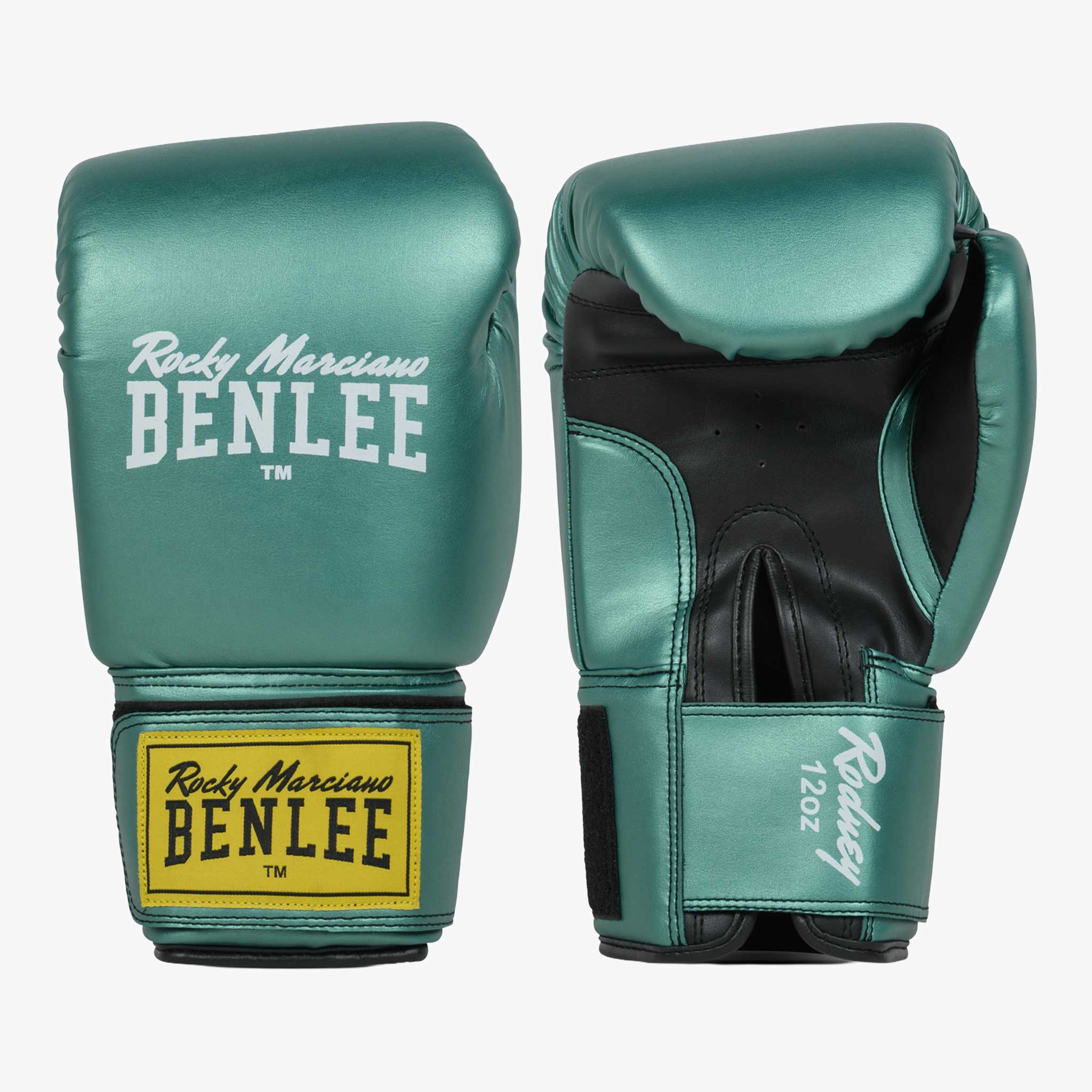 BENLEE Boxhandschuhe, Rodney Metallic Grün / Schwarz