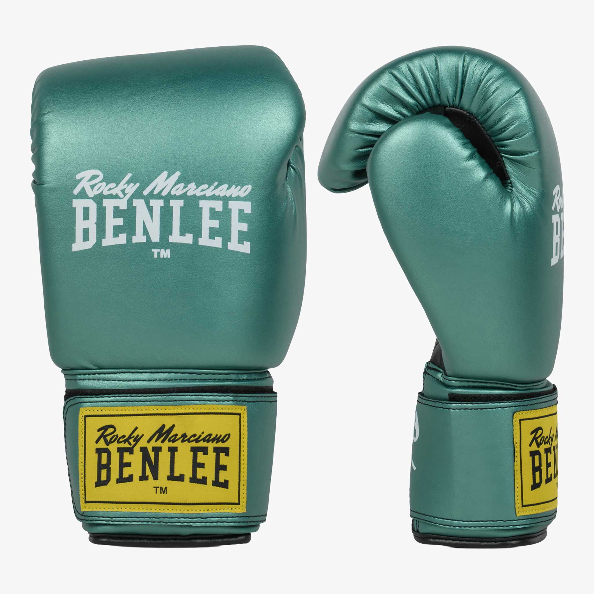BENLEE Boxhandschuhe, Rodney Metallic Grün / Schwarz
