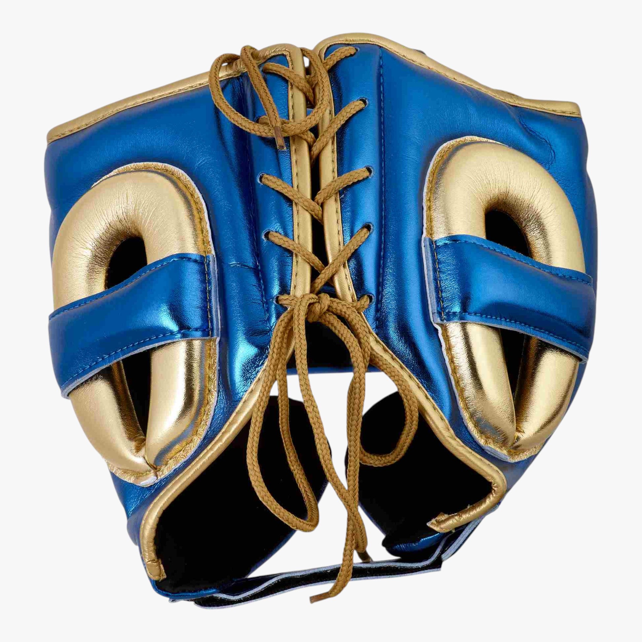 ADIDAS Kopfschutz, adiStar Pro in Blau / Gold