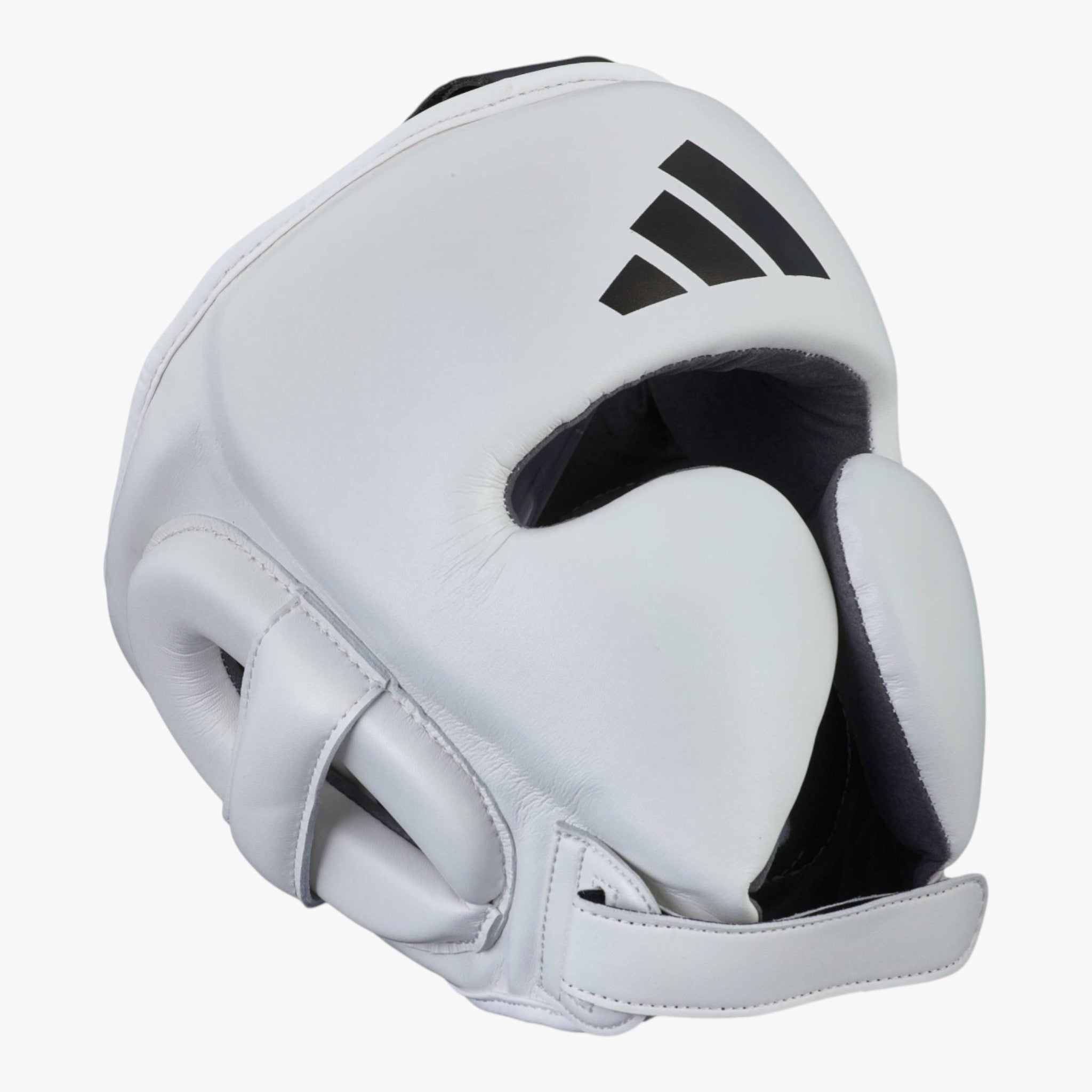 ADIDAS Kopfschutz, adiStar Pro in Weiß / Gold