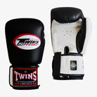 TWINS Boxhandschuhe, BGVL-3 in Schwarz / Weiß