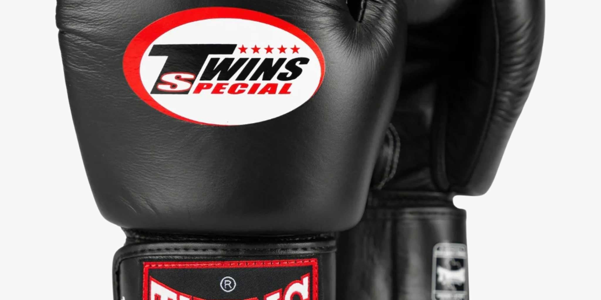 TWINS Boxhandschuhe, BGVL-3 in Schwarz
