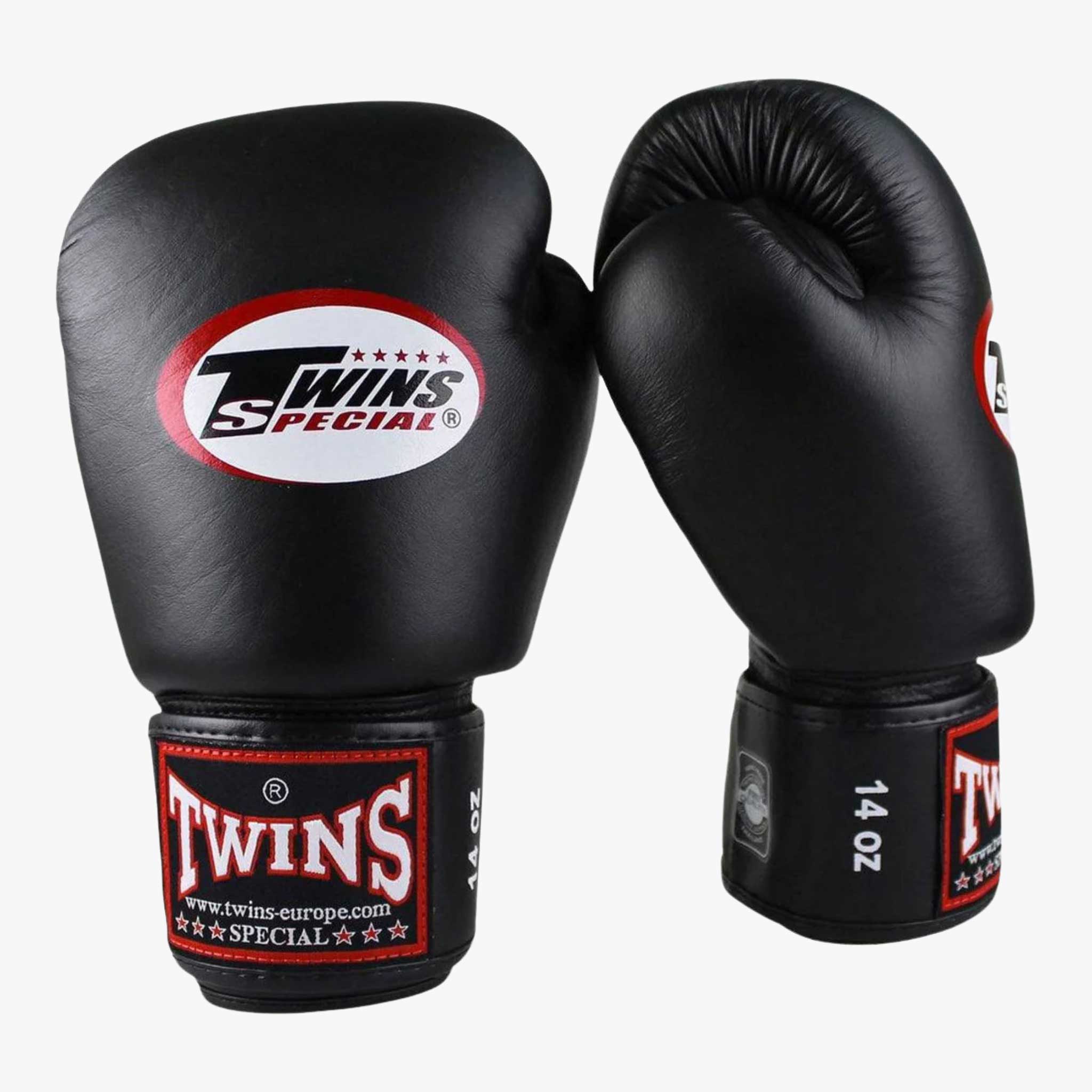 TWINS Boxhandschuhe, BGVL-3 in Schwarz