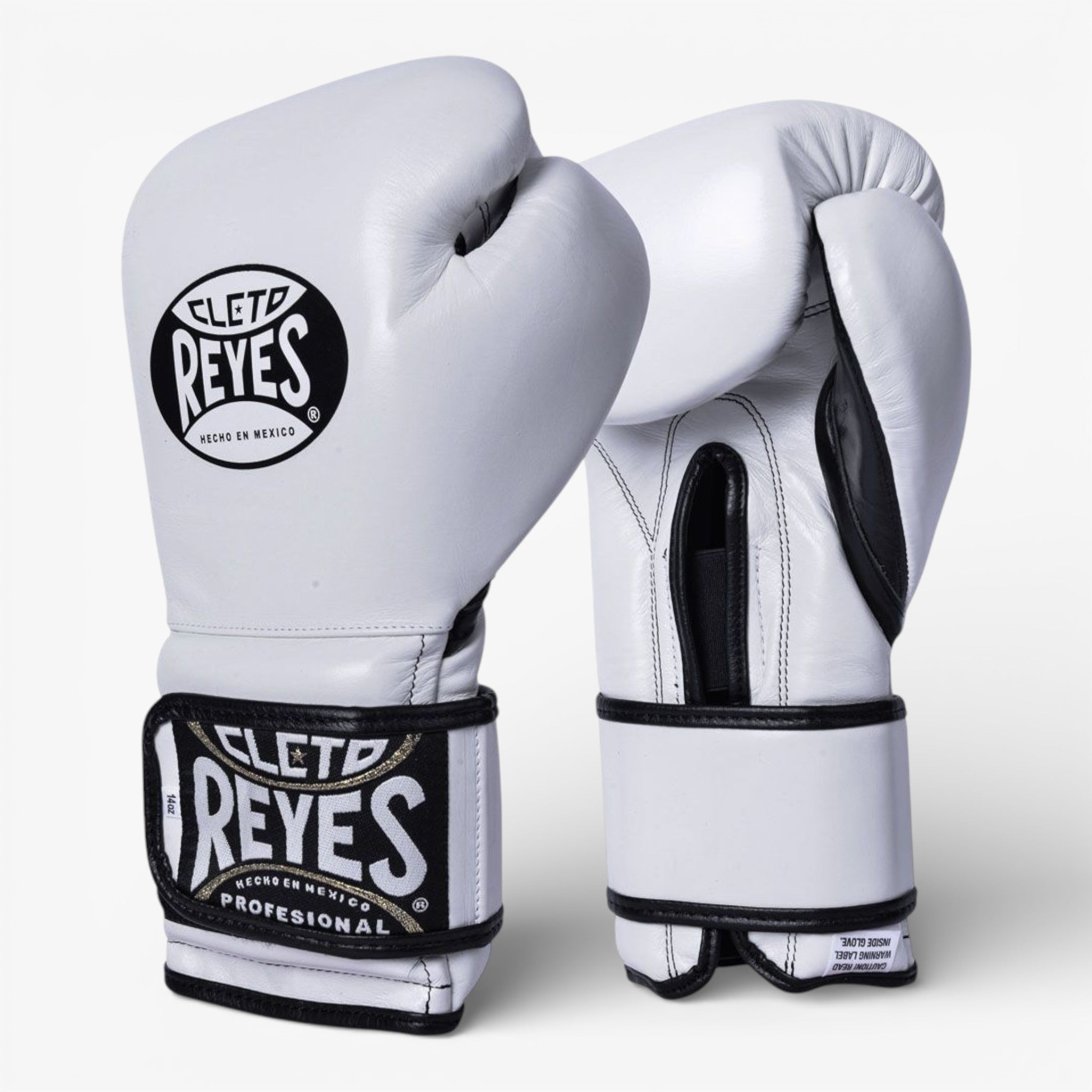 CLETO REYES Boxhandschuhe, Sparring in Weiß / Schwarz