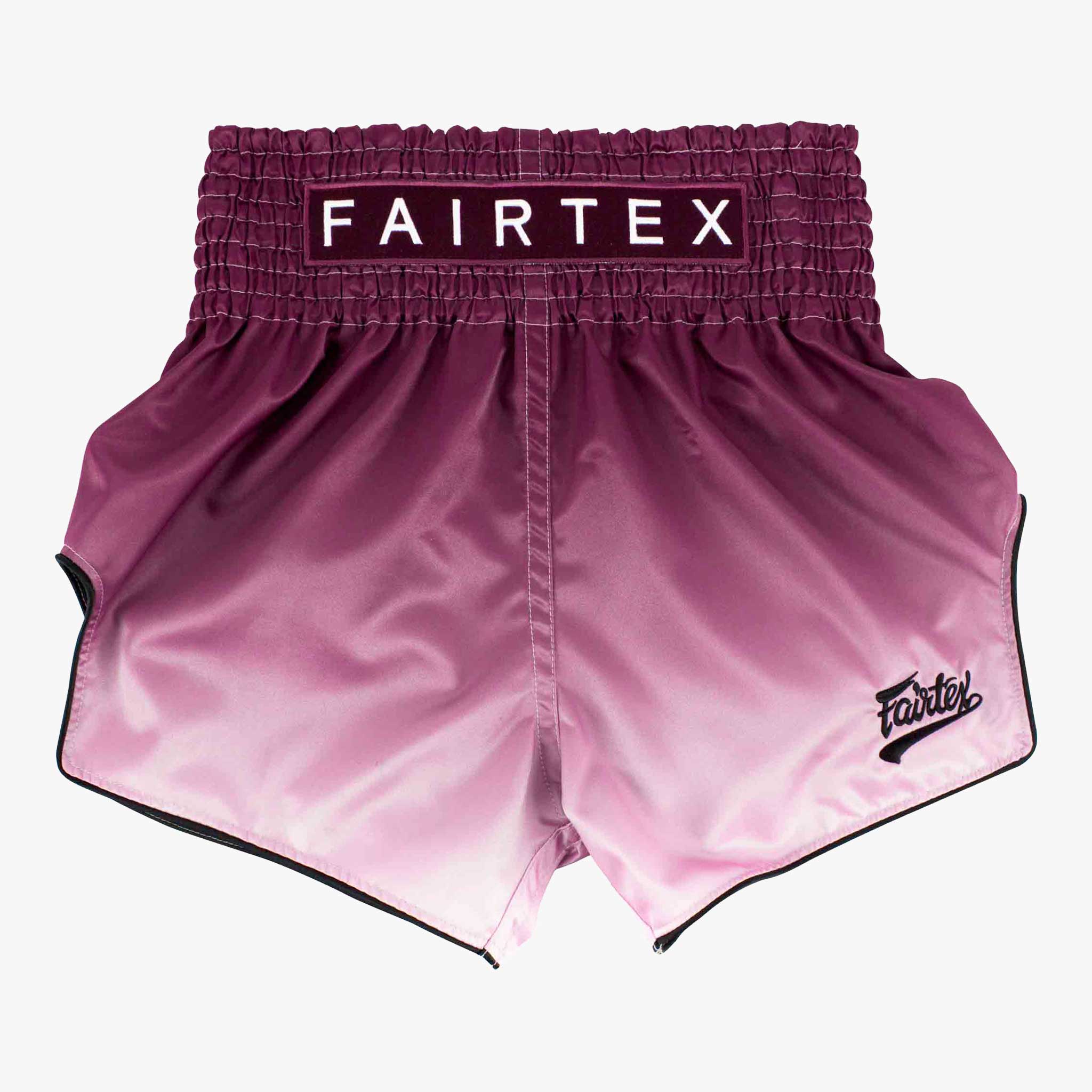 FAIRTEX Muay Thai Shorts, BS1904 in Maroon Fade
