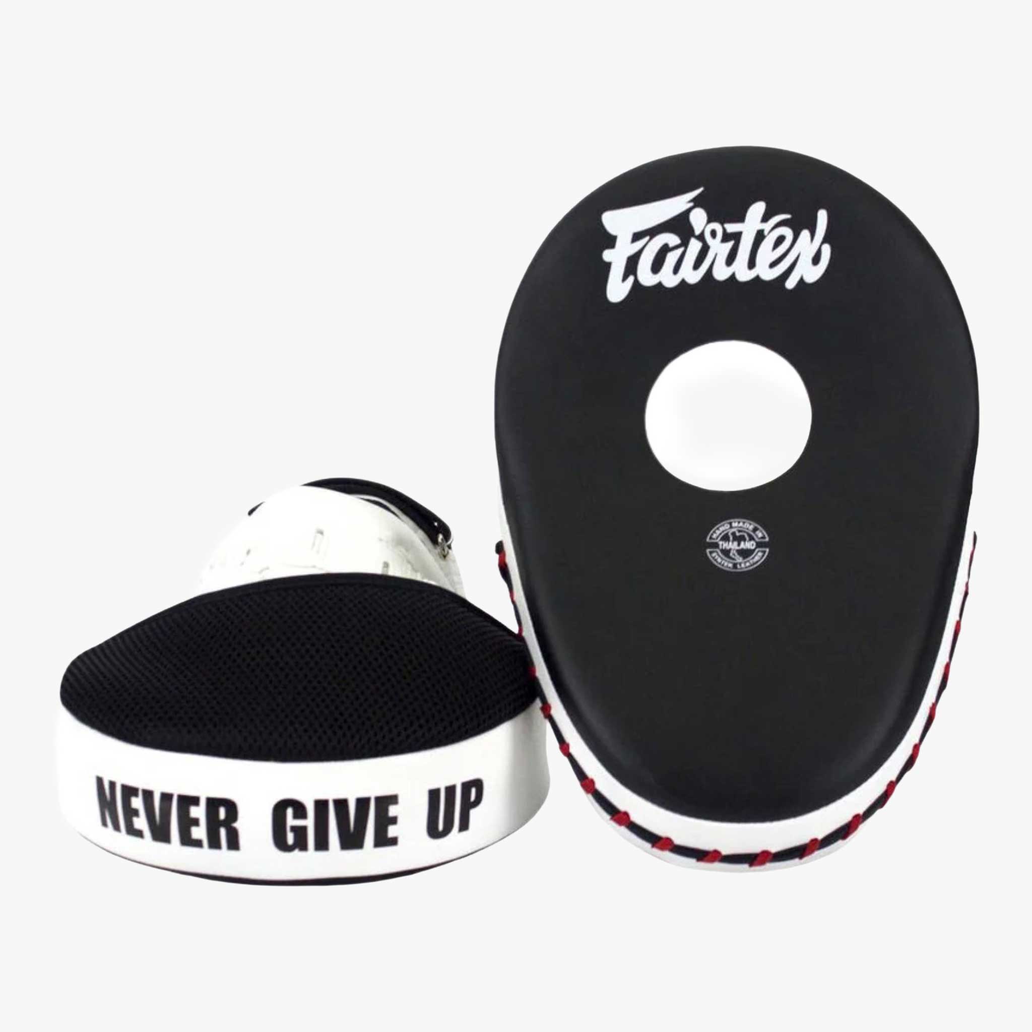 FAIRTEX Boxpratzen, FMV13 in Schwarz / Weiß