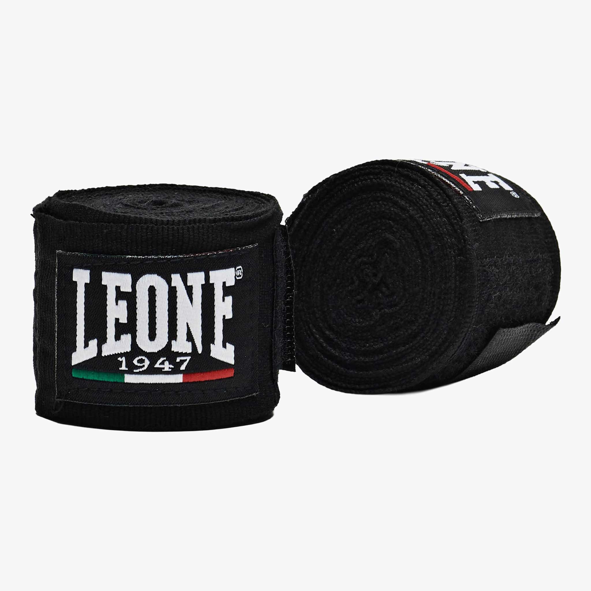 LEONE 1947 Boxbandagen, AB705 in Schwarz