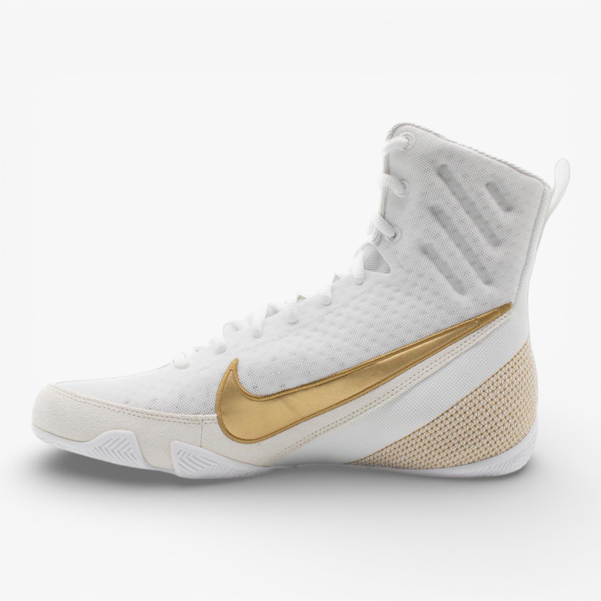 NIKE Boxschuhe, Machomai 3 in Weiß / Gold