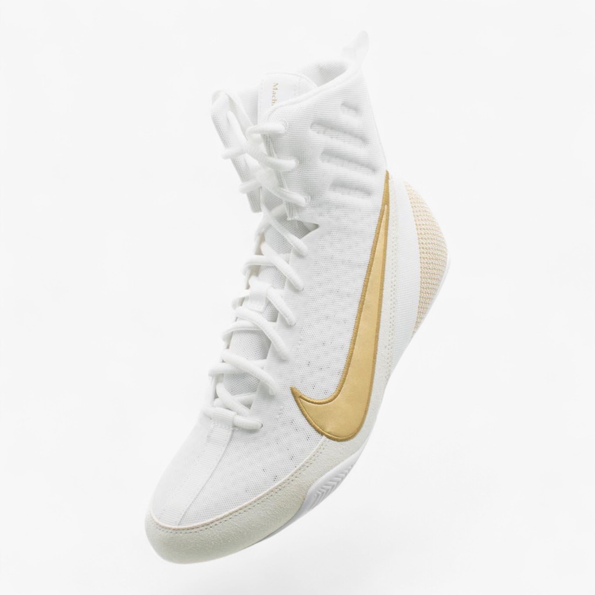 NIKE Boxschuhe, Machomai 3 in Weiß / Gold