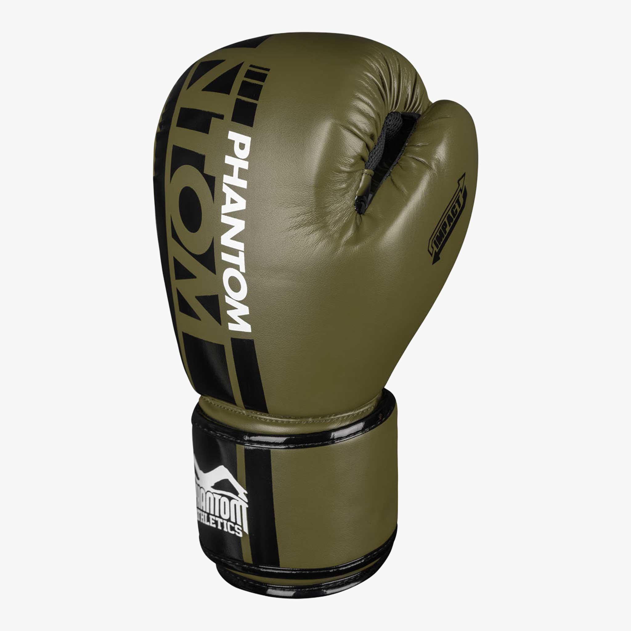PHANTOM ATHLETICS Boxhandschuhe, APEX Army Green / 16 oz
