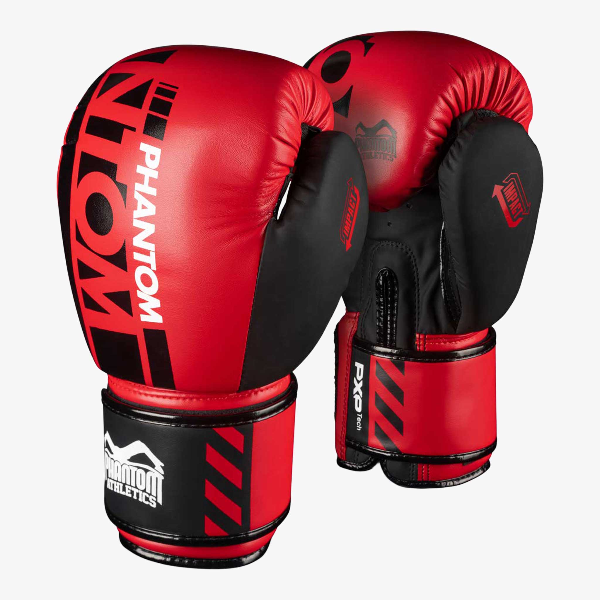 PHANTOM ATHLETICS Boxhandschuhe, APEX Rot / 16 oz