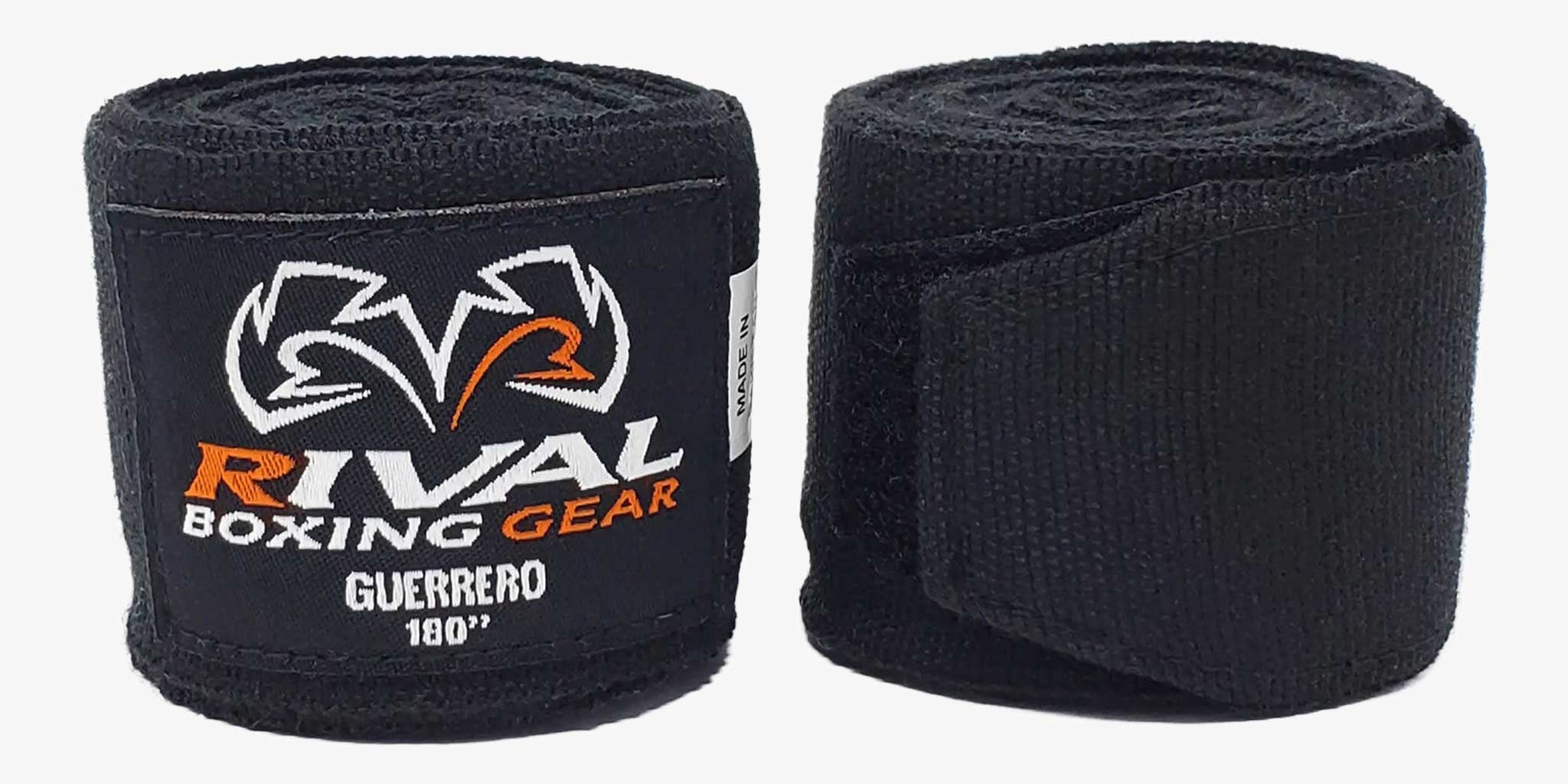 RIVAL Boxbandagen, Guerrero in Schwarz