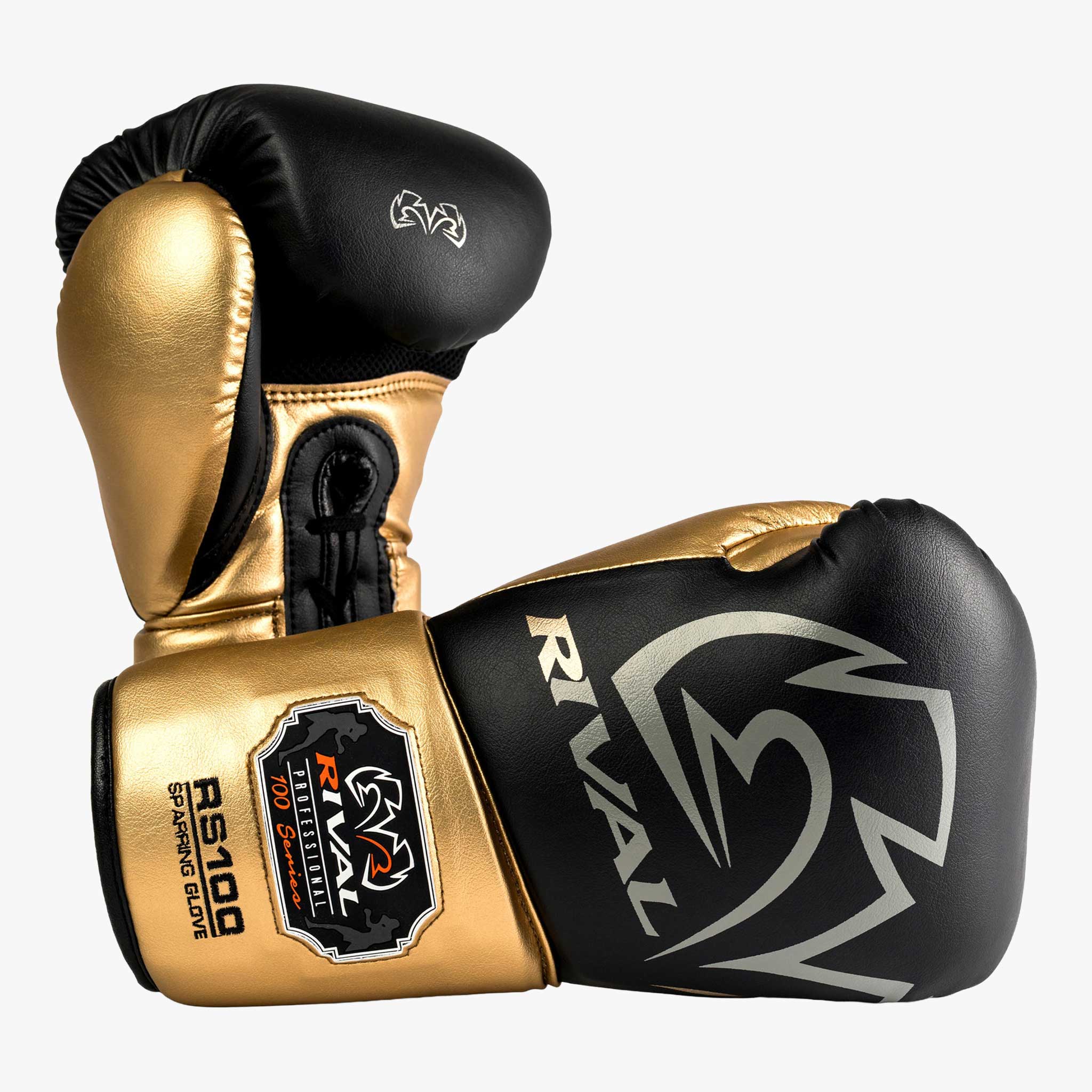 RIVAL Boxhandschuhe, RS100 in Schwarz / Gold