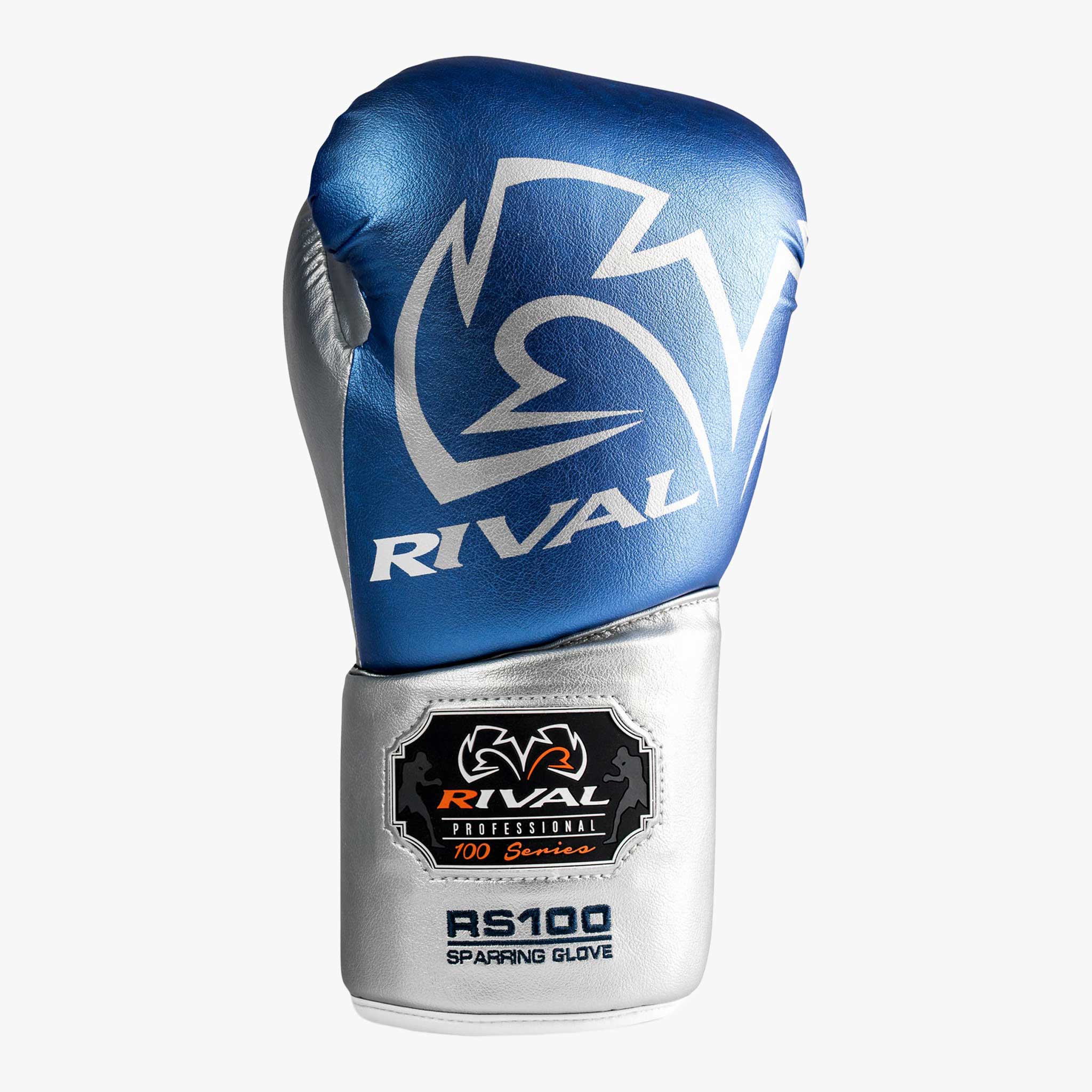 RIVAL Boxhandschuhe, RS100 in Blau / Silber
