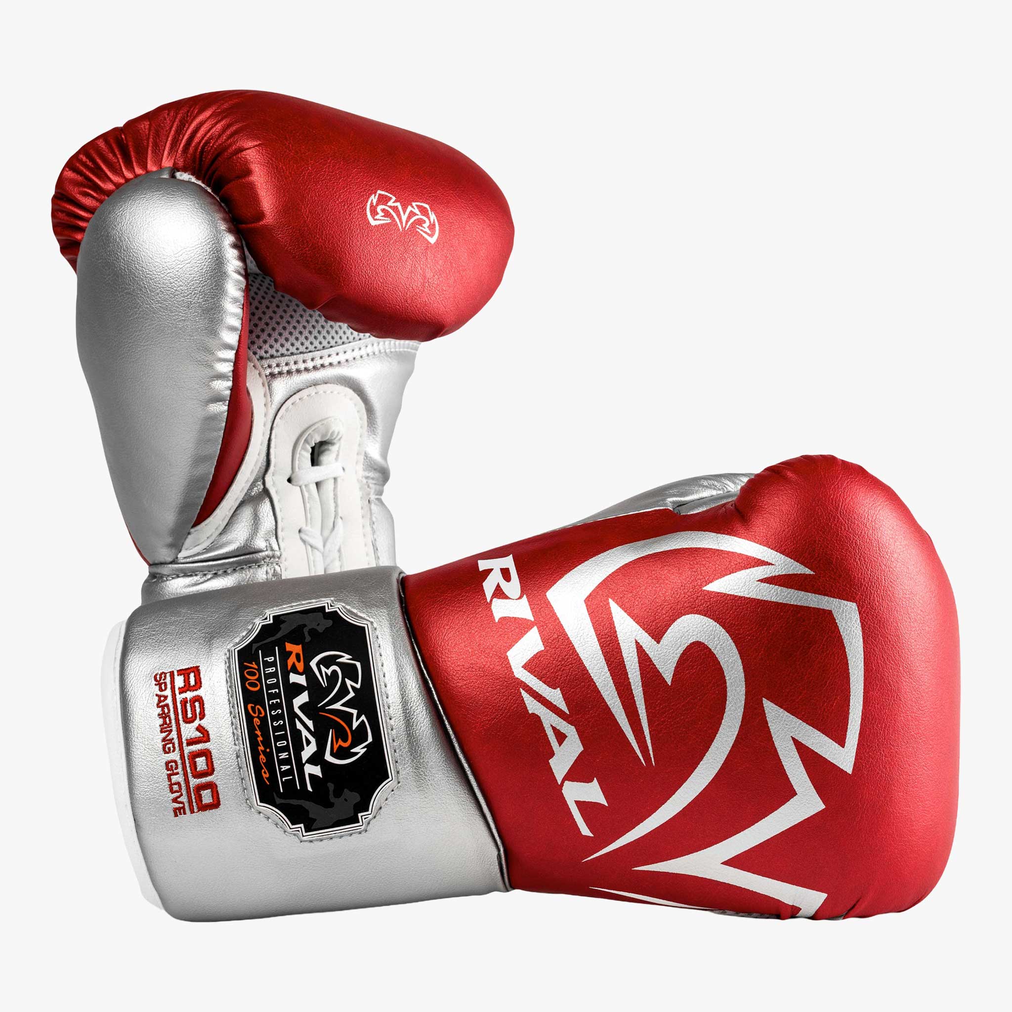 RIVAL Boxhandschuhe, RS100 in Rot / Silber