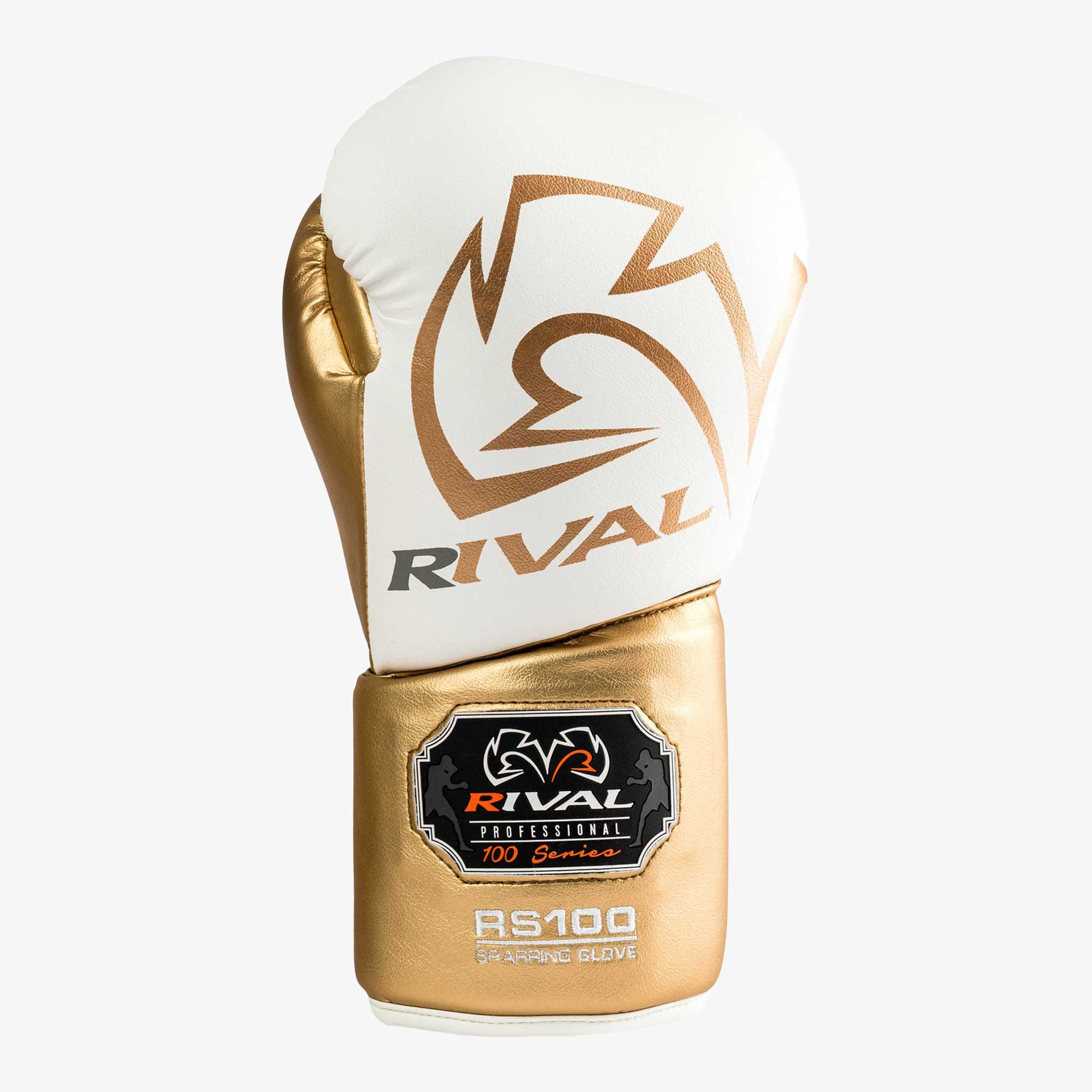 RIVAL Boxhandschuhe, RS100 in Weiß / Gold