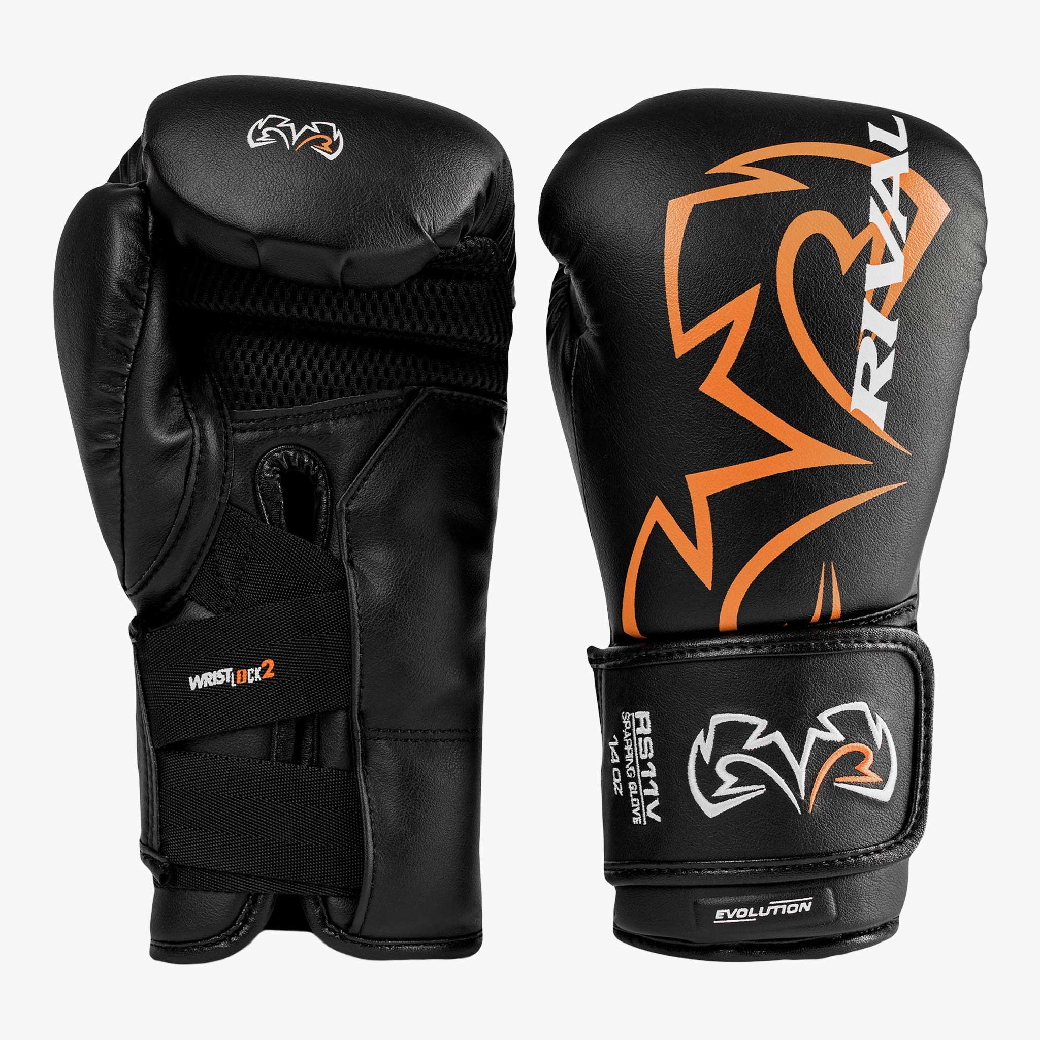 RIVAL Boxhandschuhe, RS11V in Schwarz