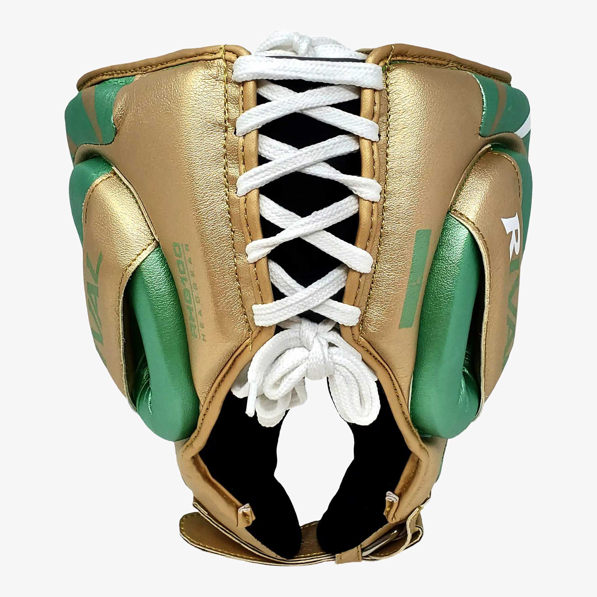 RIVAL Kopfschutz, RHG100 in Grün / Gold