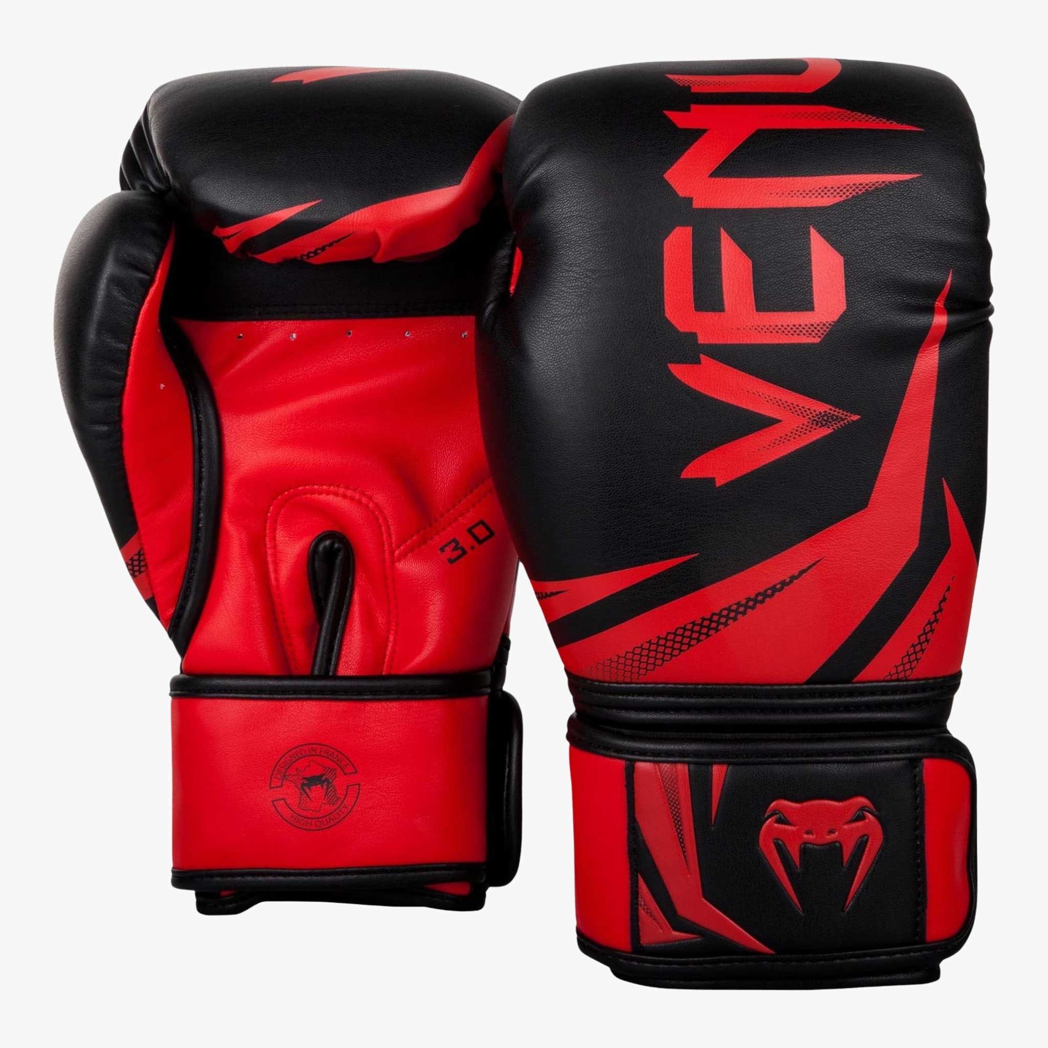 VENUM Boxhandschuhe, Challenger 3.0 in Schwarz / Rot