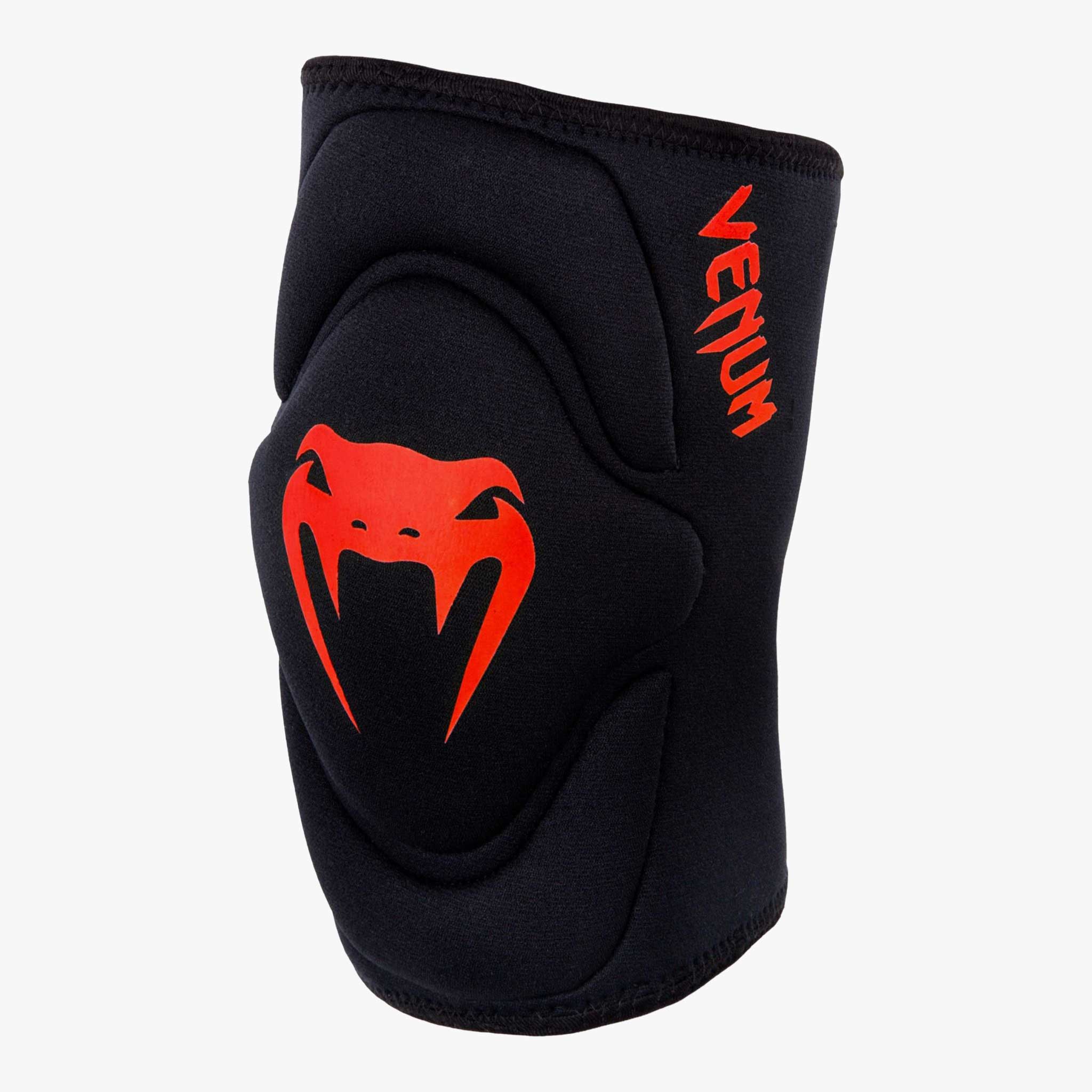 VENUM Knieschoner, Gel Kontact in Schwarz / Rot