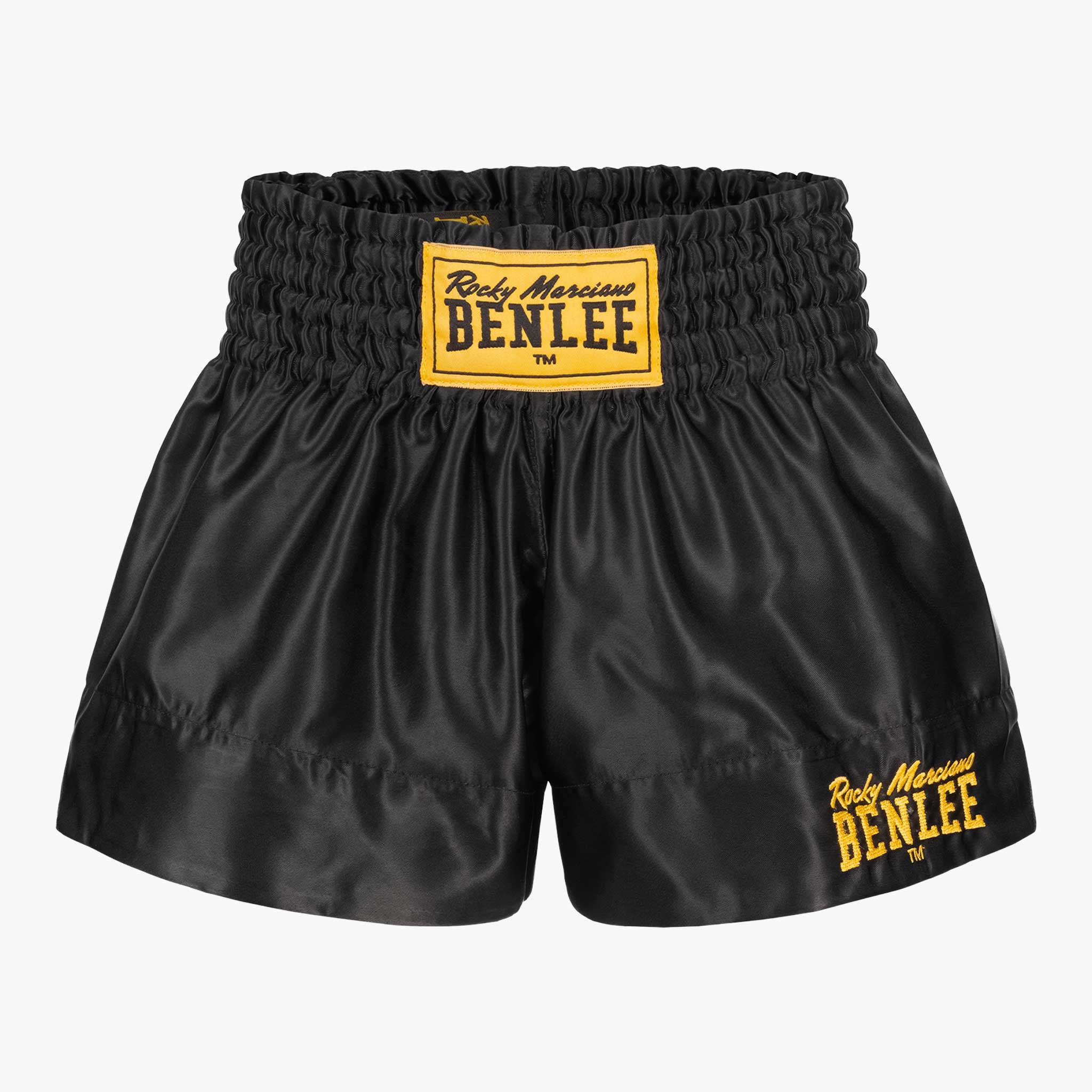 BENLEE Kinder Muay Thai Shorts, Uni Thai Junior Schwarz