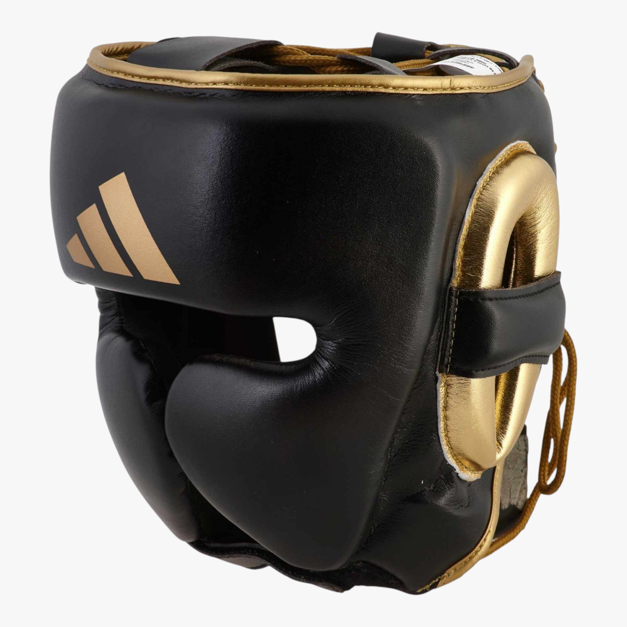 ADIDAS Kopfschutz, adiStar Pro in Schwarz / Gold