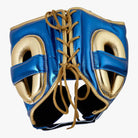 ADIDAS Kopfschutz, adiStar Pro in Blau / Gold