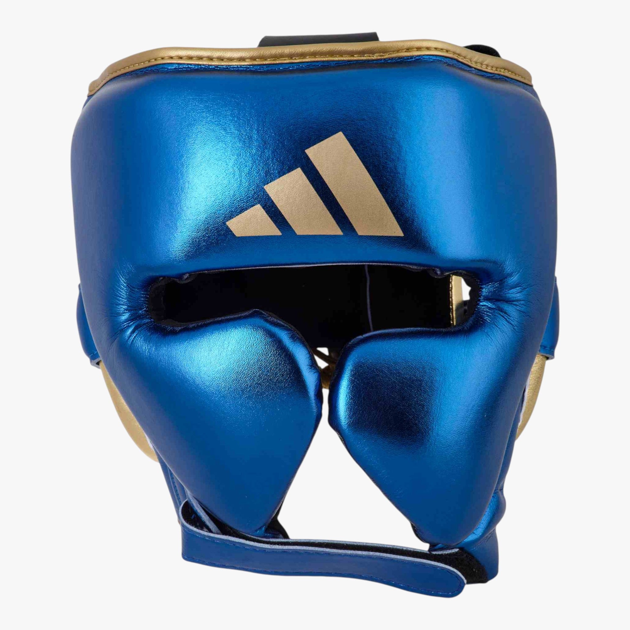 ADIDAS Kopfschutz, adiStar Pro in Blau / Gold