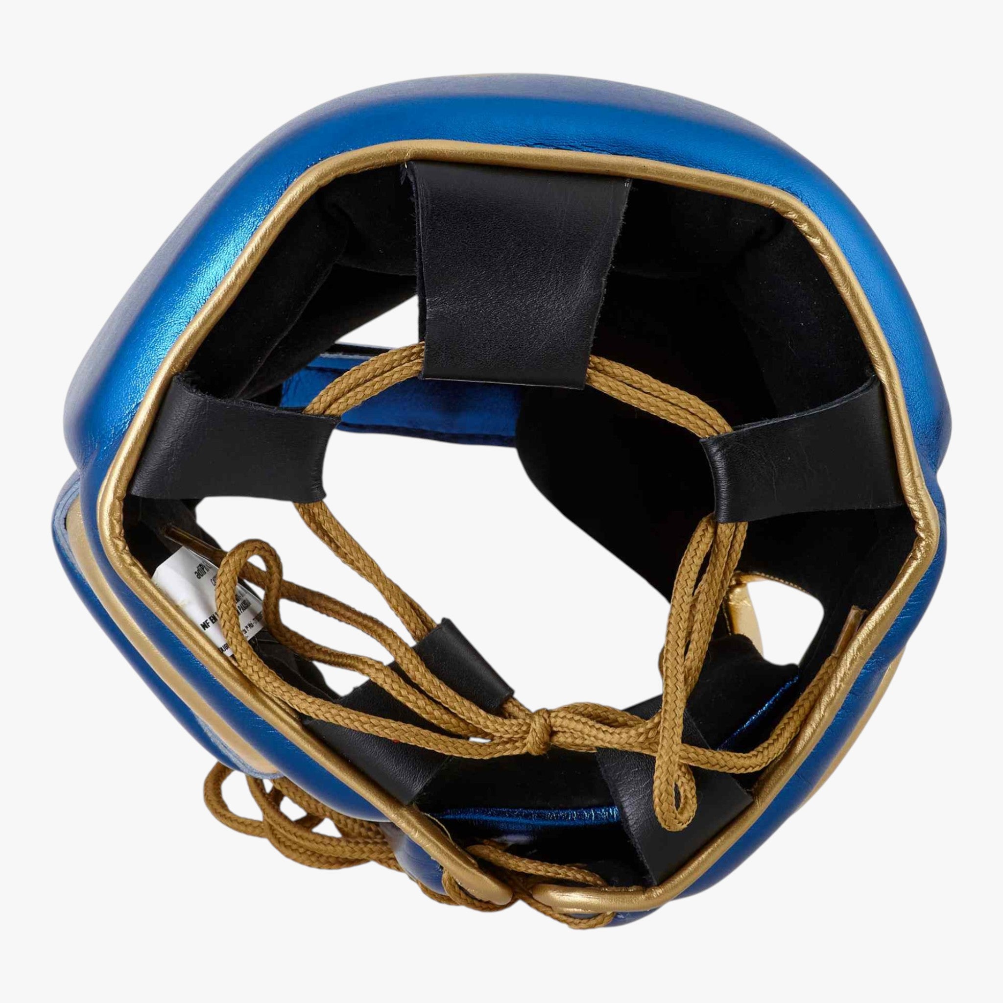 ADIDAS Kopfschutz, adiStar Pro in Blau / Gold