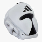 ADIDAS Kopfschutz, adiStar Pro in Weiß / Gold