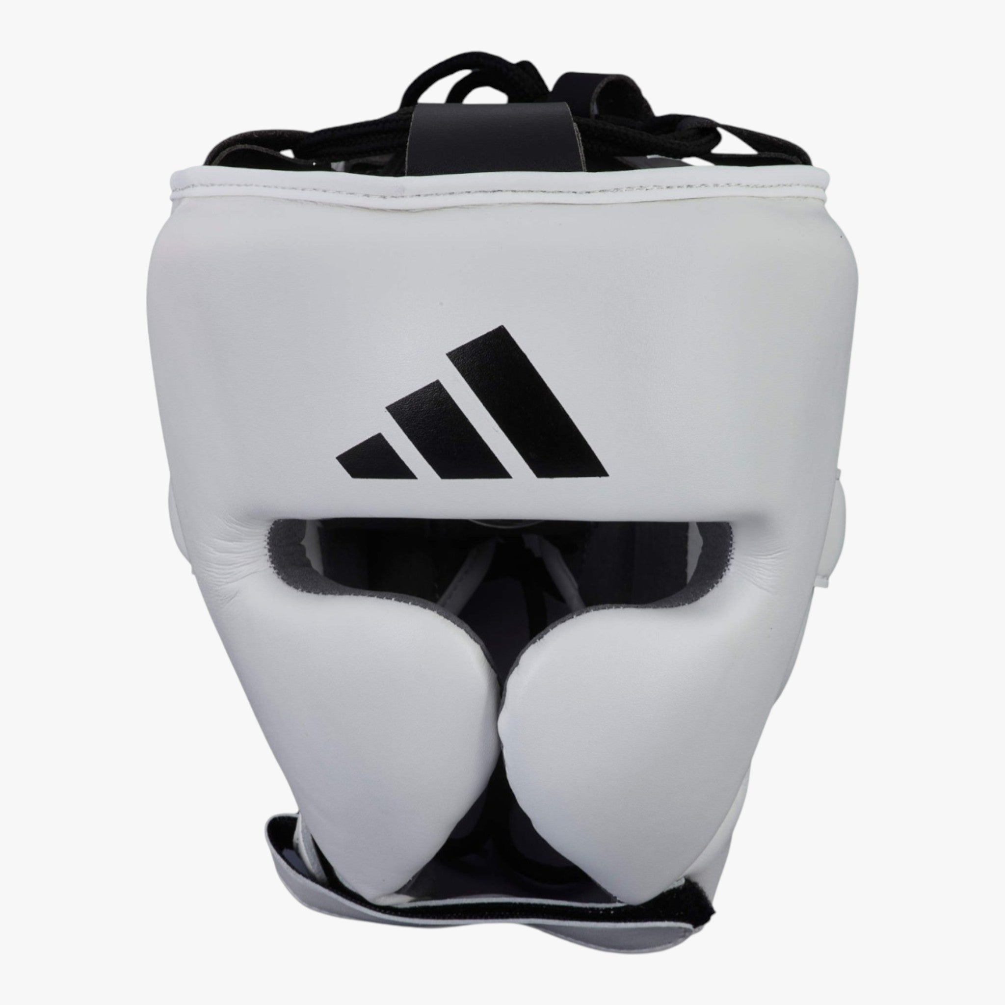 ADIDAS Kopfschutz, adiStar Pro in Weiß / Gold