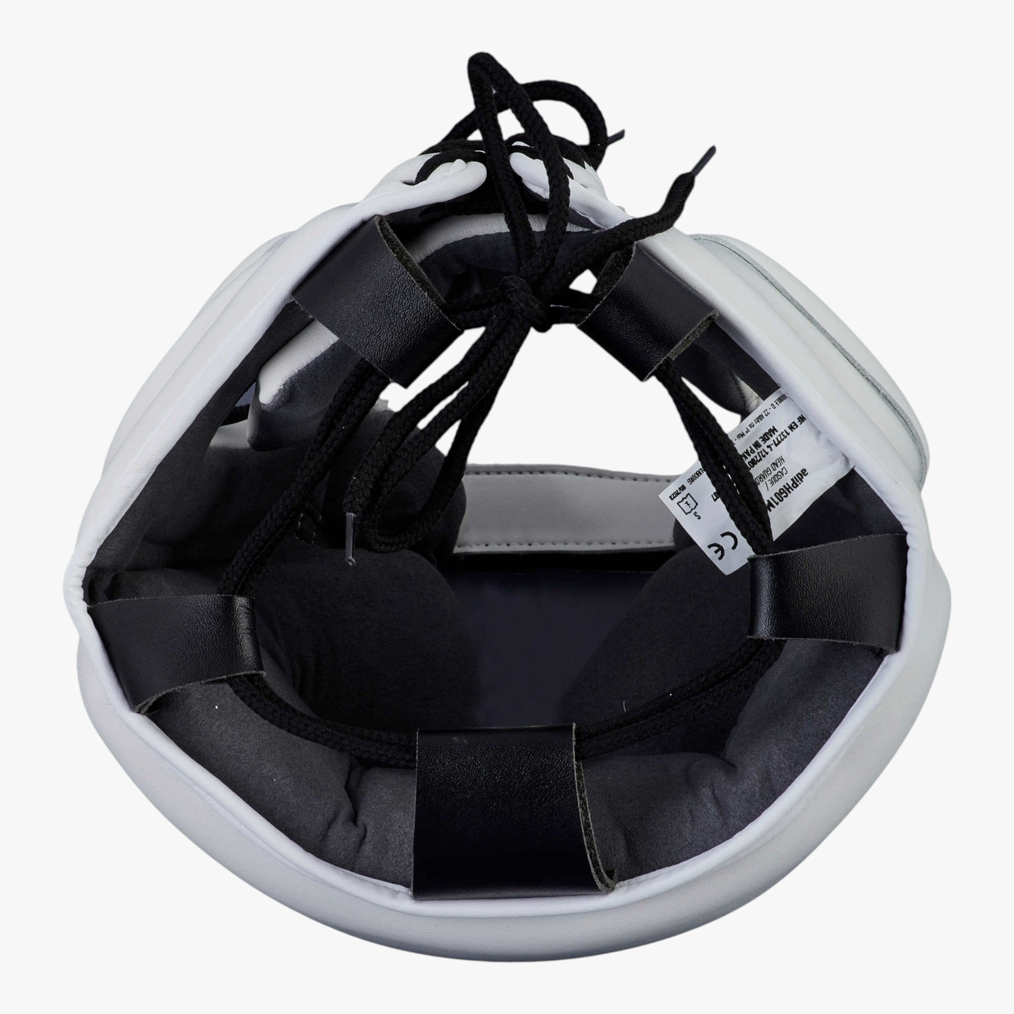 ADIDAS Kopfschutz, adiStar Pro in Weiß / Gold