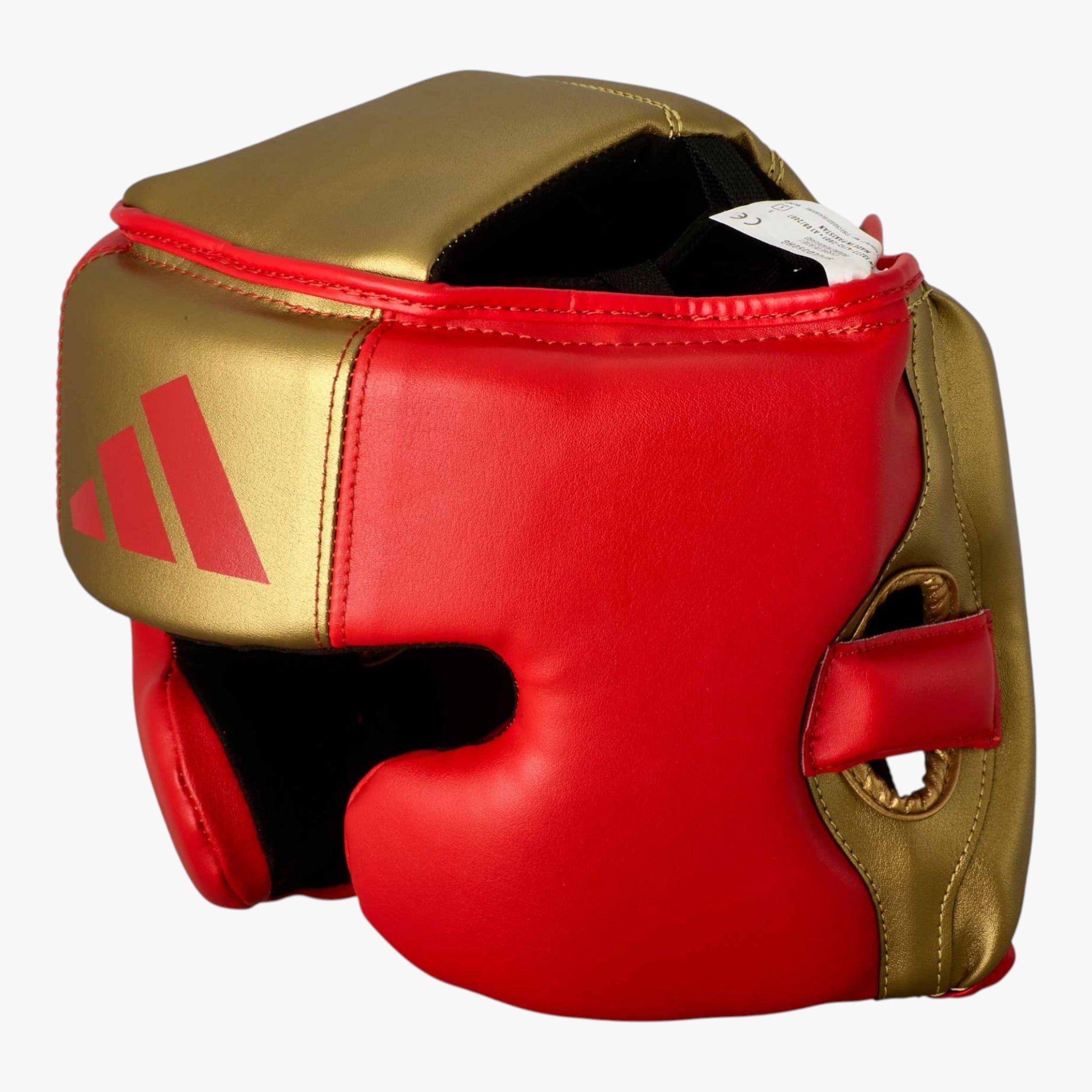 ADIDAS Kopfschutz, Speed Pro in Rot / Gold