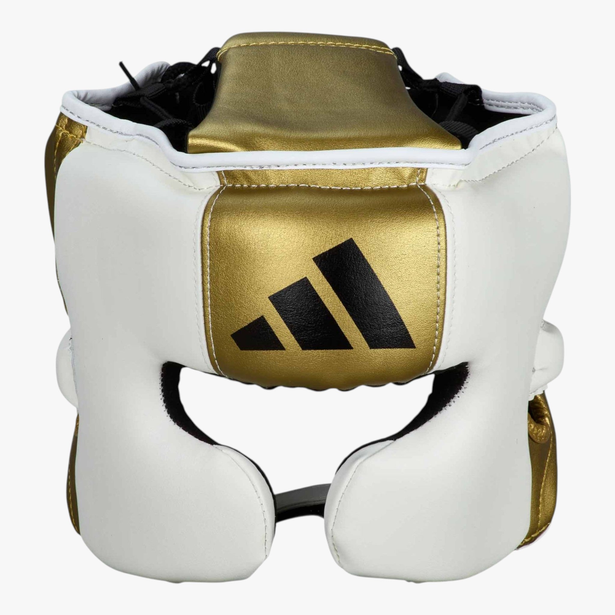ADIDAS Kopfschutz, Speed Pro in Weiß / Gold