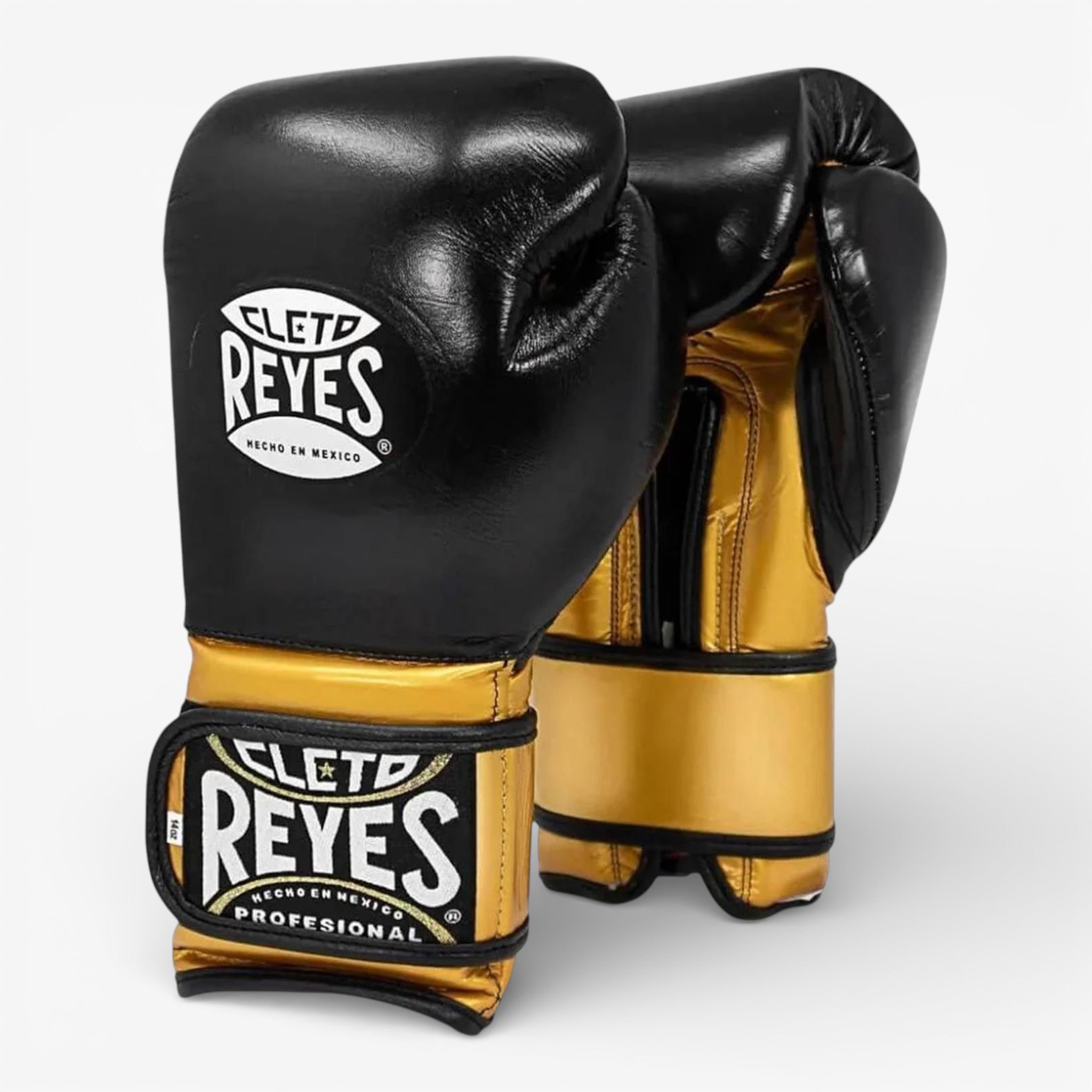 CLETO REYES Boxhandschuhe, Sparring Gold in Schwarz / Gold