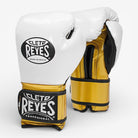 CLETO REYES Boxhandschuhe, Sparring Gold in Weiß / Gold