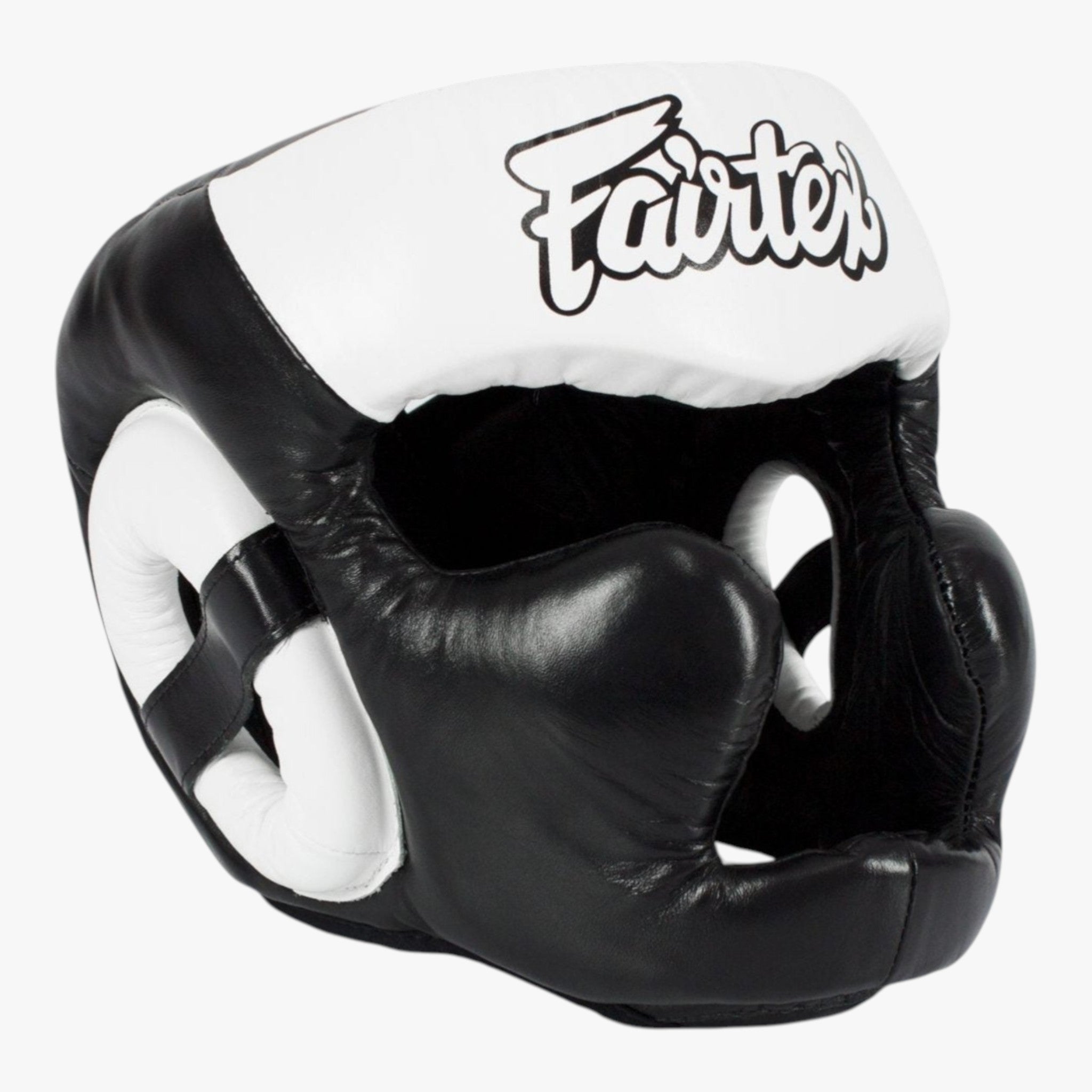 FAIRTEX Kopfschutz, HG13 in Schwarz / Weiß
