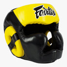 FAIRTEX Kopfschutz, HG13 in Schwarz / Gelb