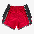 FAIRTEX Muay Thai Shorts, BS1703 in Red/Black Satin