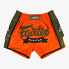 FAIRTEX Muay Thai Shorts, BS1705 in Orange Satin