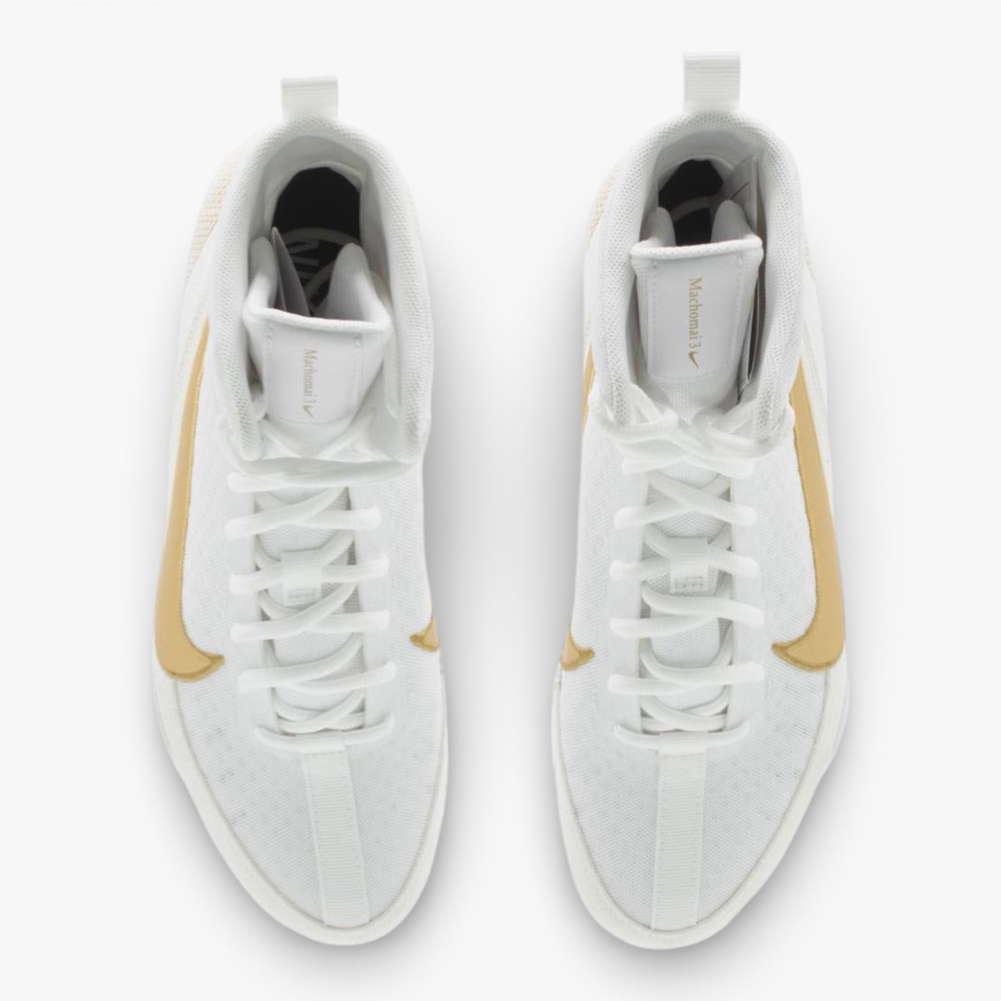 NIKE Boxschuhe, Machomai 3 in Weiß / Gold