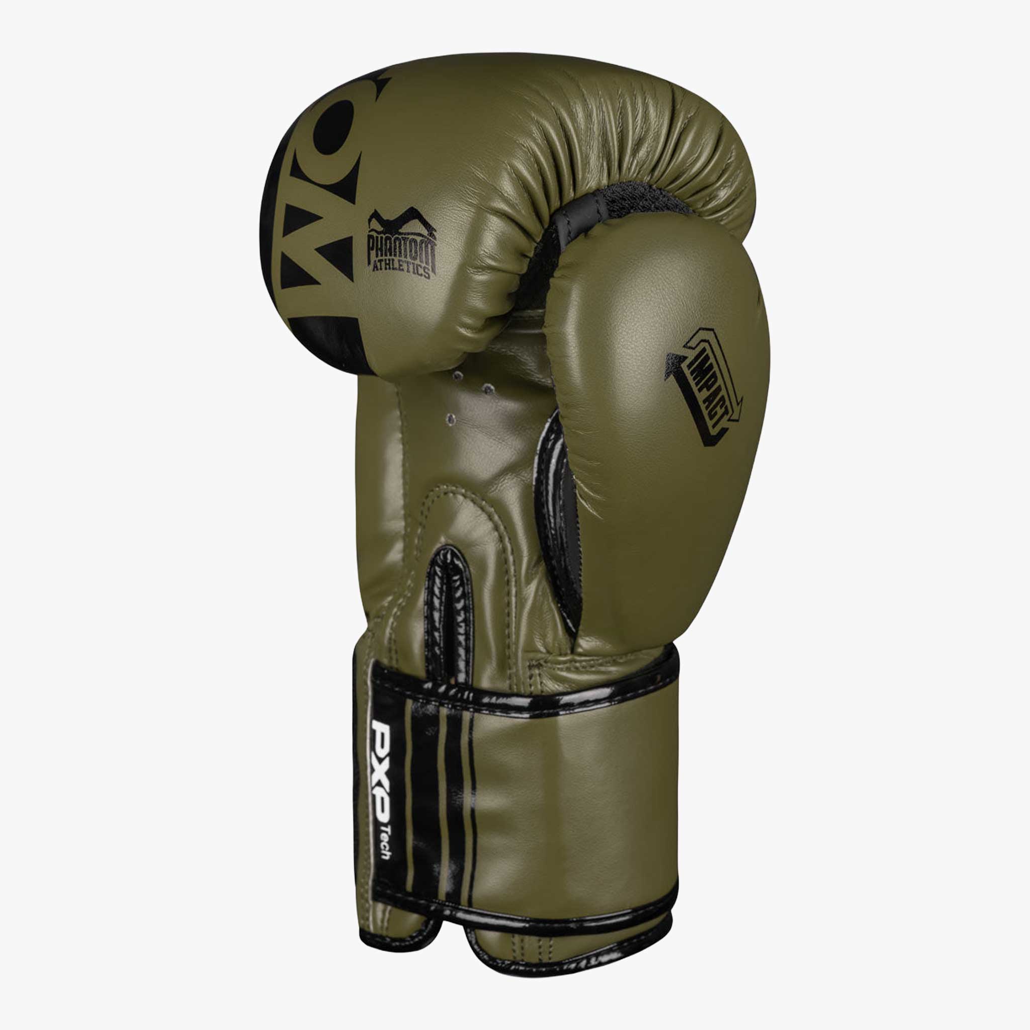 PHANTOM ATHLETICS Boxhandschuhe, APEX Army Green / 16 oz