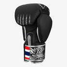 PHANTOM ATHLETICS Boxhandschuhe, Muay Thai Schwarz / Silber / 16 oz