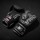 PHANTOM ATHLETICS Boxhandschuhe, Muay Thai Schwarz / Silber / 16 oz