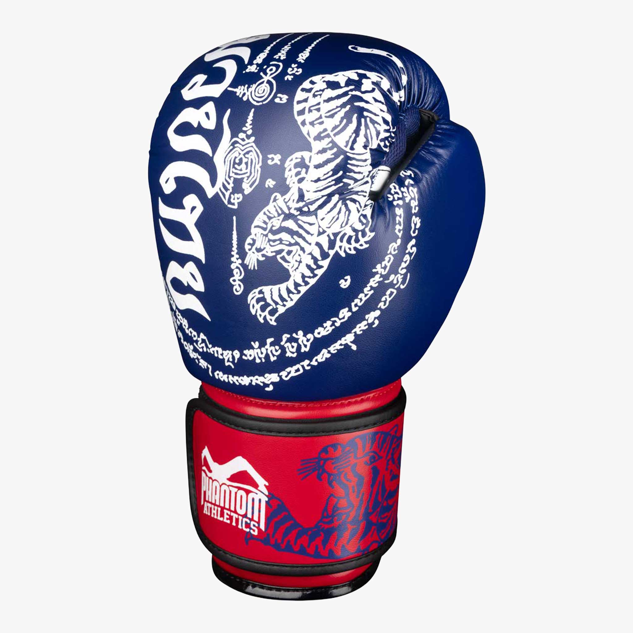 PHANTOM ATHLETICS Boxhandschuhe, Muay Thai Blau / 16 oz