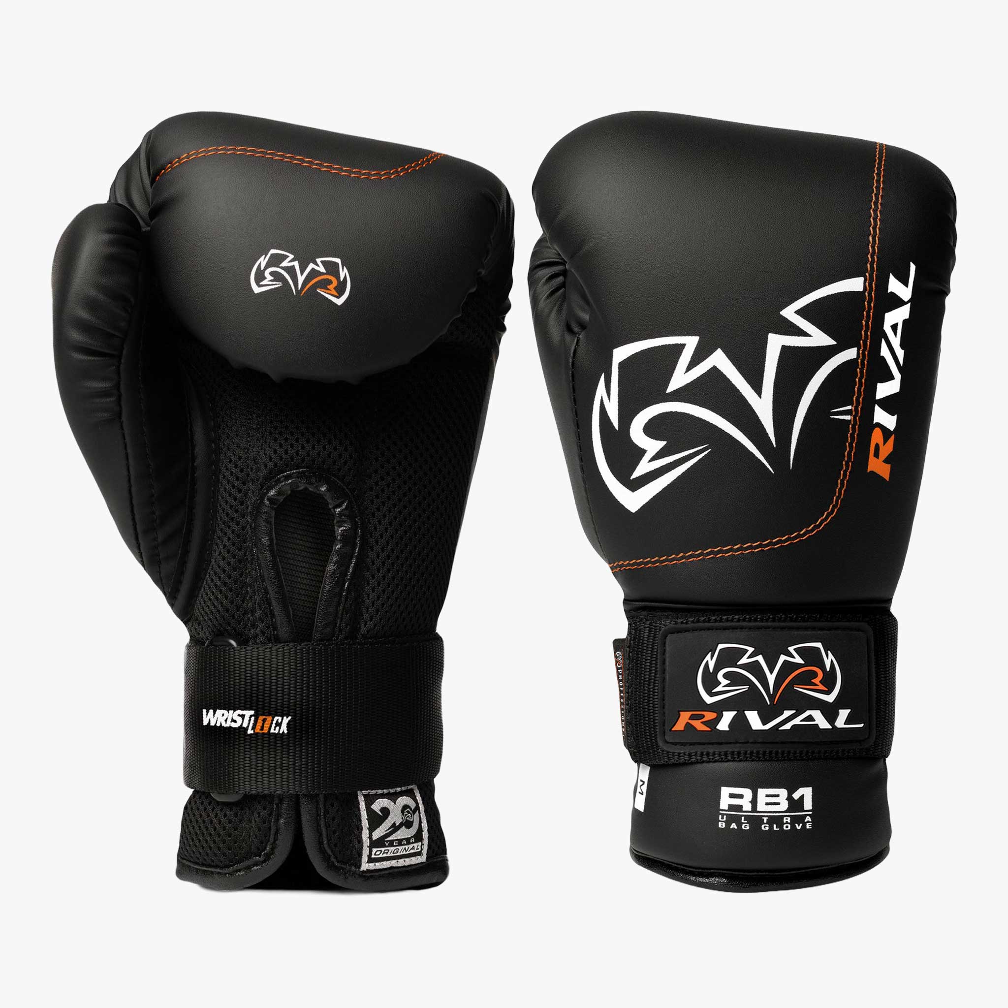 RIVAL Sandsackhandschuhe, RB1 in Schwarz